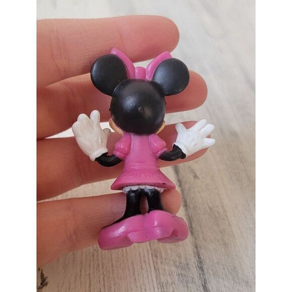 Mini Pink Minnie Mouse dress Disney toy figure - Picture 4 of 4